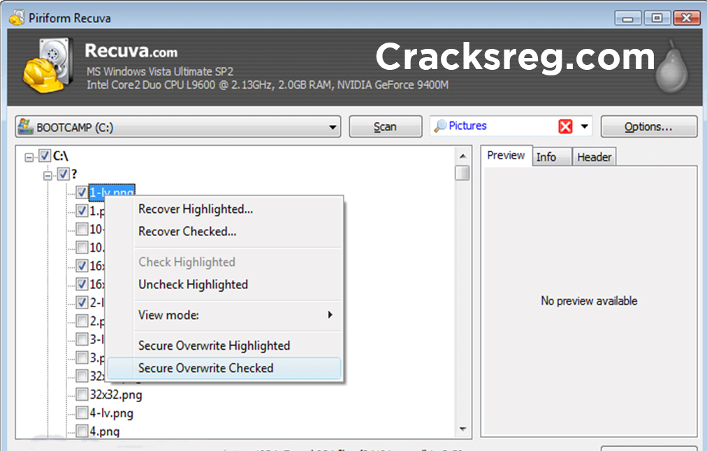 Recuva Pro Crack