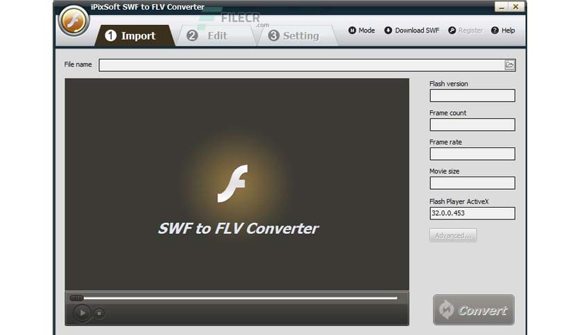 iPixSoft SWF to FLV Converter Crack