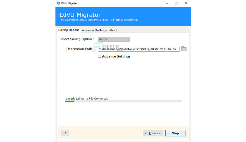 RecoveryTools DJVU Migrator Crack