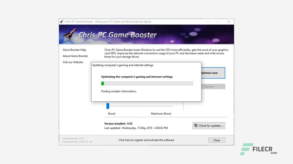 ChrisPC Game Booster Crack