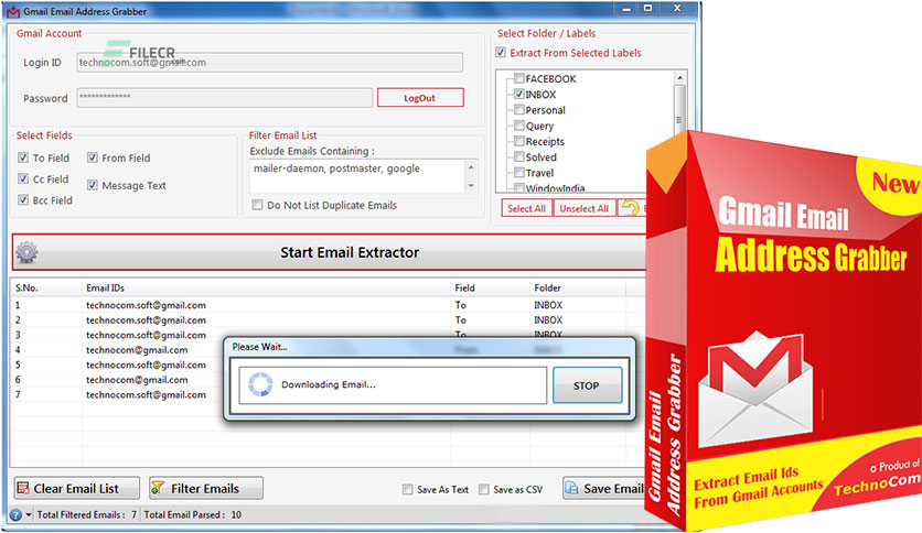 Technocom Gmail Email Address Grabber Crack