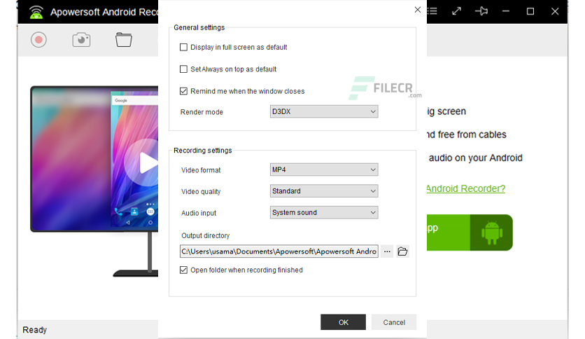 Apowersoft Android Recorder Crack